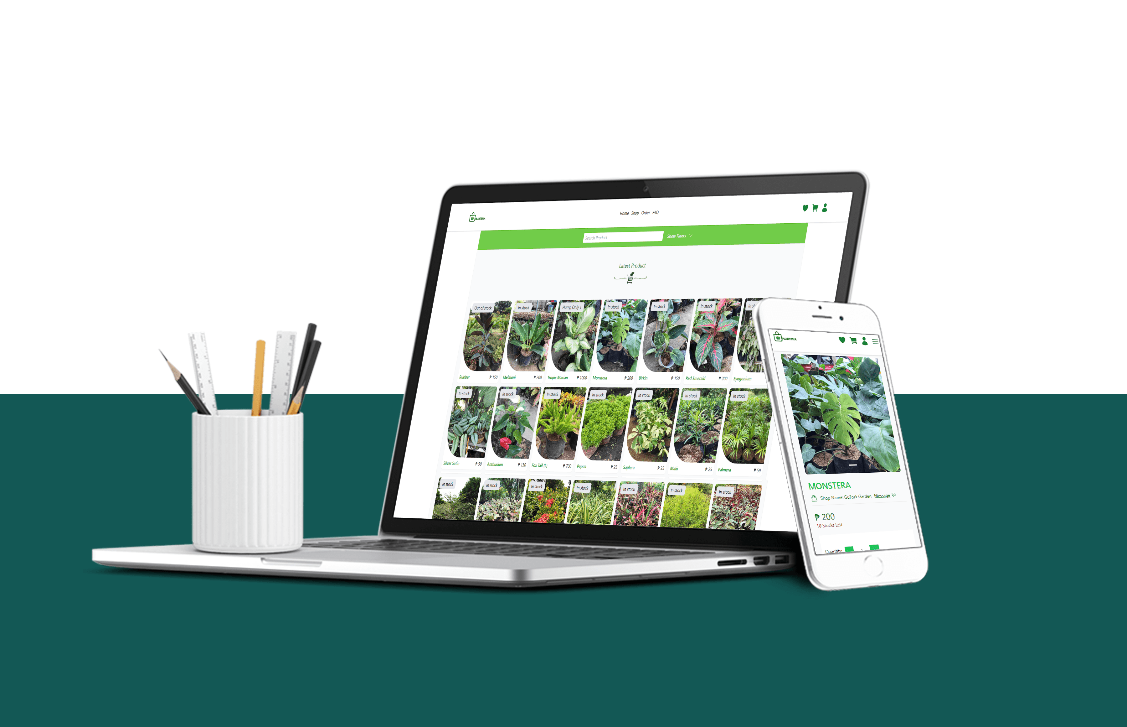 Planteria screenshot